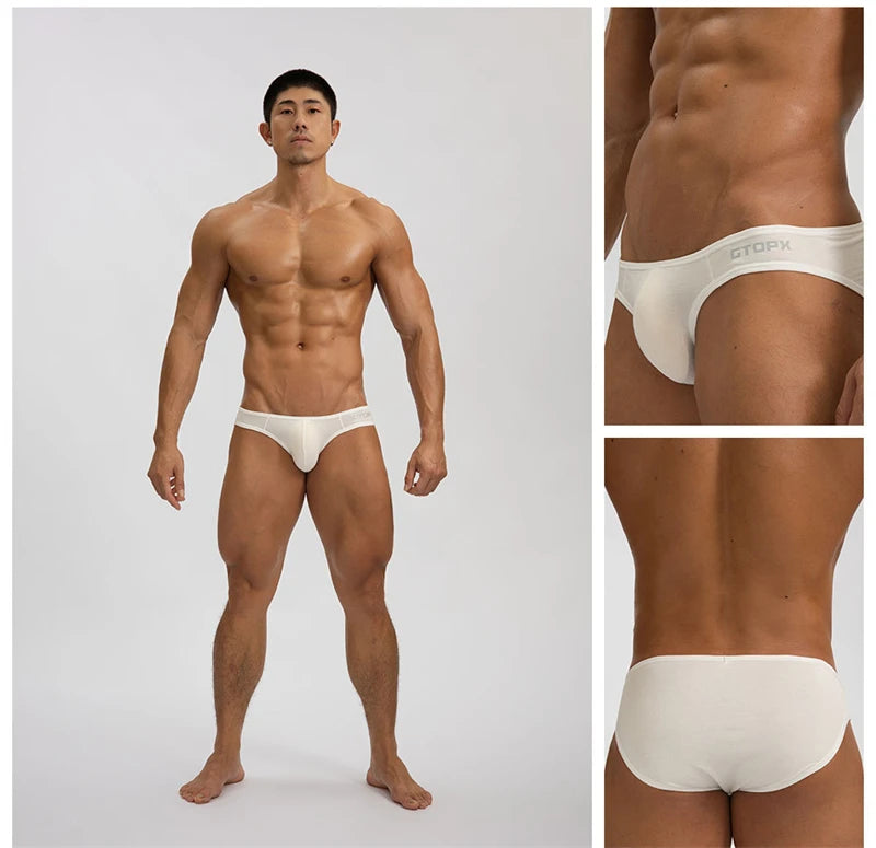 mens sexy underwear hot Low waisted calzoncillos hombres U-shaped pouch sissy gay lenceria sports ropa interior hombre GTOPX MAN