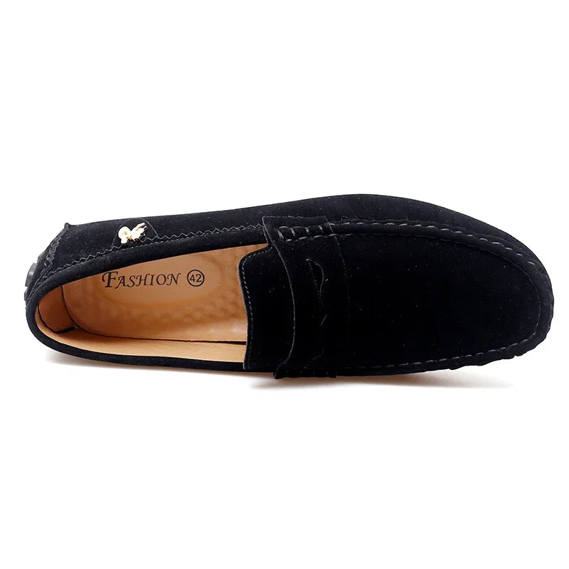 Shoes Men Casual Shoes Fashion Men Shoes Genuine Leather Men Loafers Moccasins Slip on Men Flats Male Driving Shoes