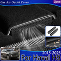 For Haval H9 Accessories 2015-2023 2016 2017 2018 2019 Car Air Vent Covers Protector Under Seats Duct Outlet Car Accessories ABS