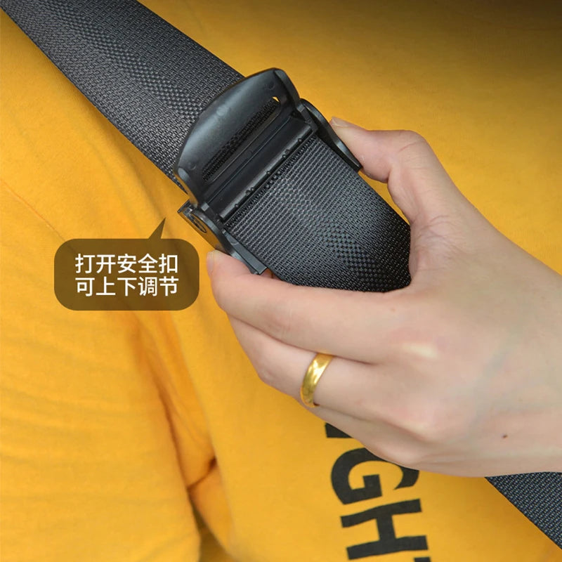 Car Seat Belts Clips Car Stopper Buckle Adjustable Safety Relax Shoulder Neck Universal Auto Interior Decoration Accessories