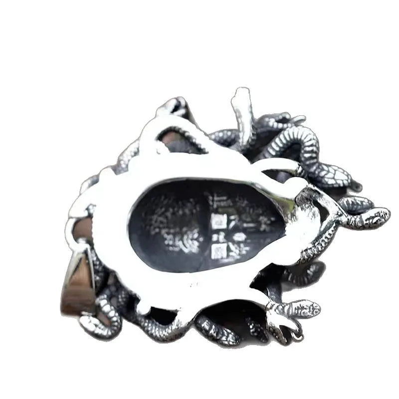 Collier Femme Medusa Pendant Gothic Ancient Greek Snake Necklace Para Hombre Femme Cadeau