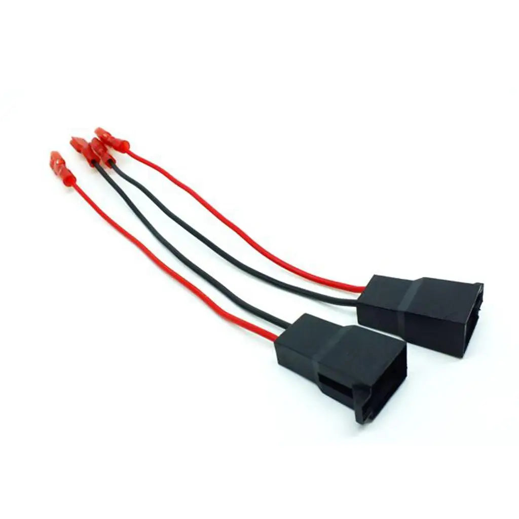 2 Pcs Car Audio Speaker Wiring Harness Adapter Connector PC2-805 for Audi for vw Etc ABS Plastic Car Audio Accessory