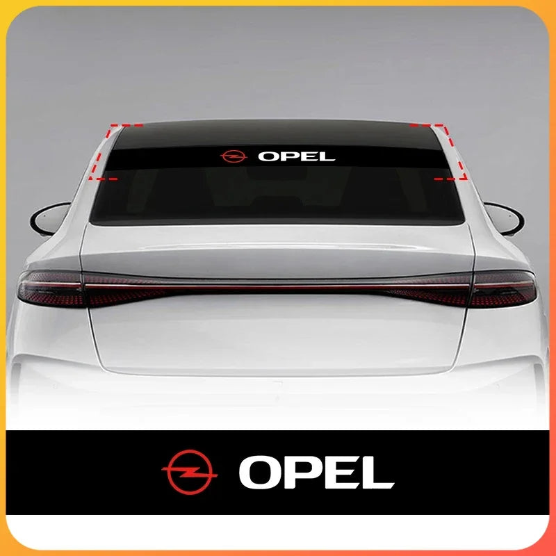 Car Front Rear Windshield Decoration Accessories Stickers For Opel Astra j Insignia Astra g Corsa Zafira b Mokka Vivaro Meriva