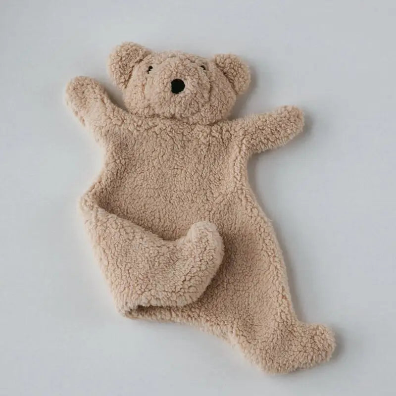 1PCS Baby Comfort Towel Cotton Comforter Blanket Soft Newborn Sleeping Dolls Kids Fashion Sleep Toy Soothe Appease Towel Bibs