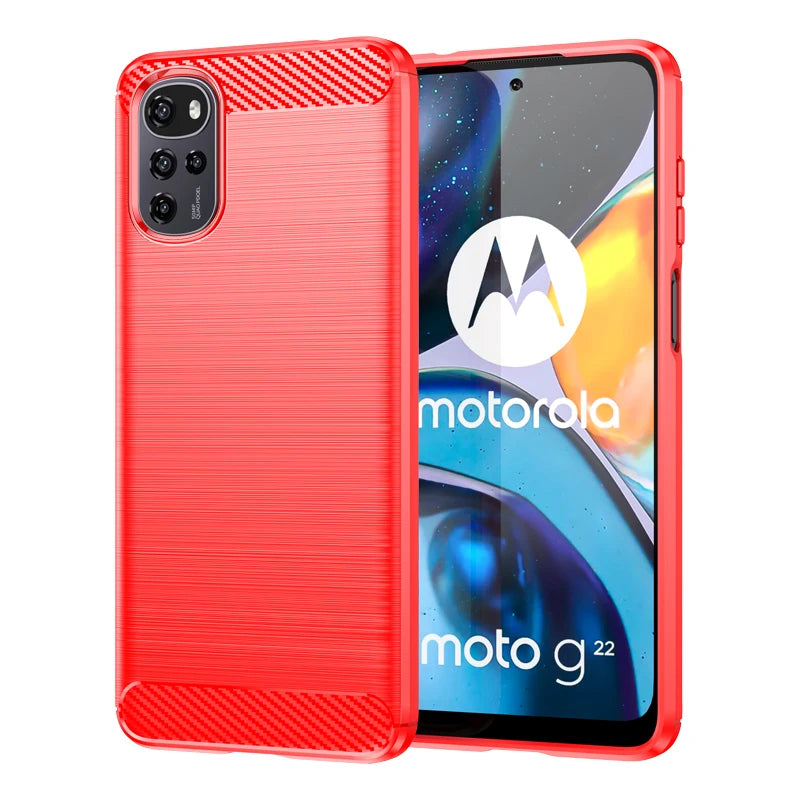 For Motorola Moto G22 Case For Motorola Moto G22 Coque Shockproof Protective Silicone Phone Bumper For Moto G22