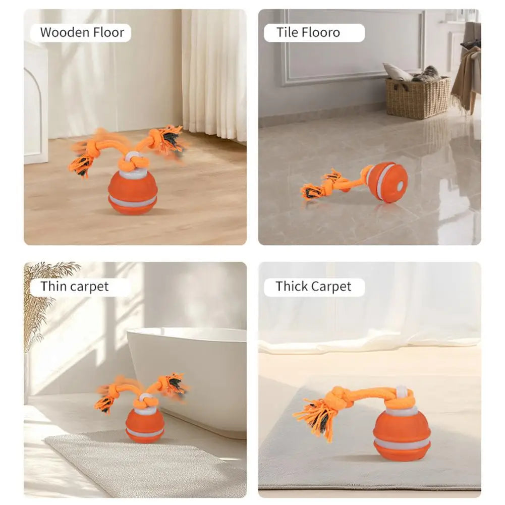 Interactive Dog Toys for Boredom Motion Activated Ball for Small/Medium/Large Dogs USB Rechargeable Dog Toy for Indoor