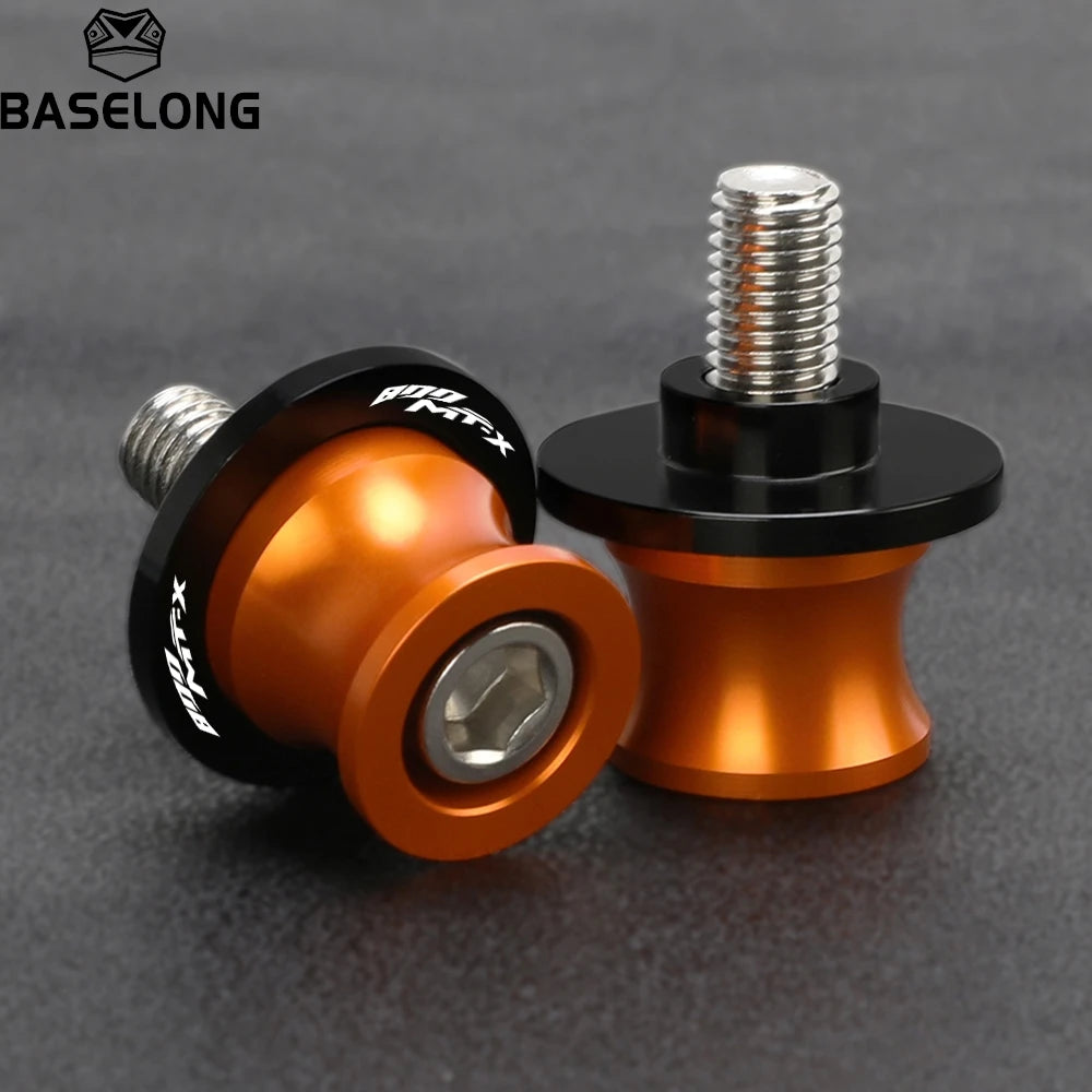 For CF MOTO CFMOTO 800MT-X 800MTX 800 MT-X MTX 800 2024 2025 2026 M10 Motorcycles Aluminum Swingarm Spools Slider Stand Screws