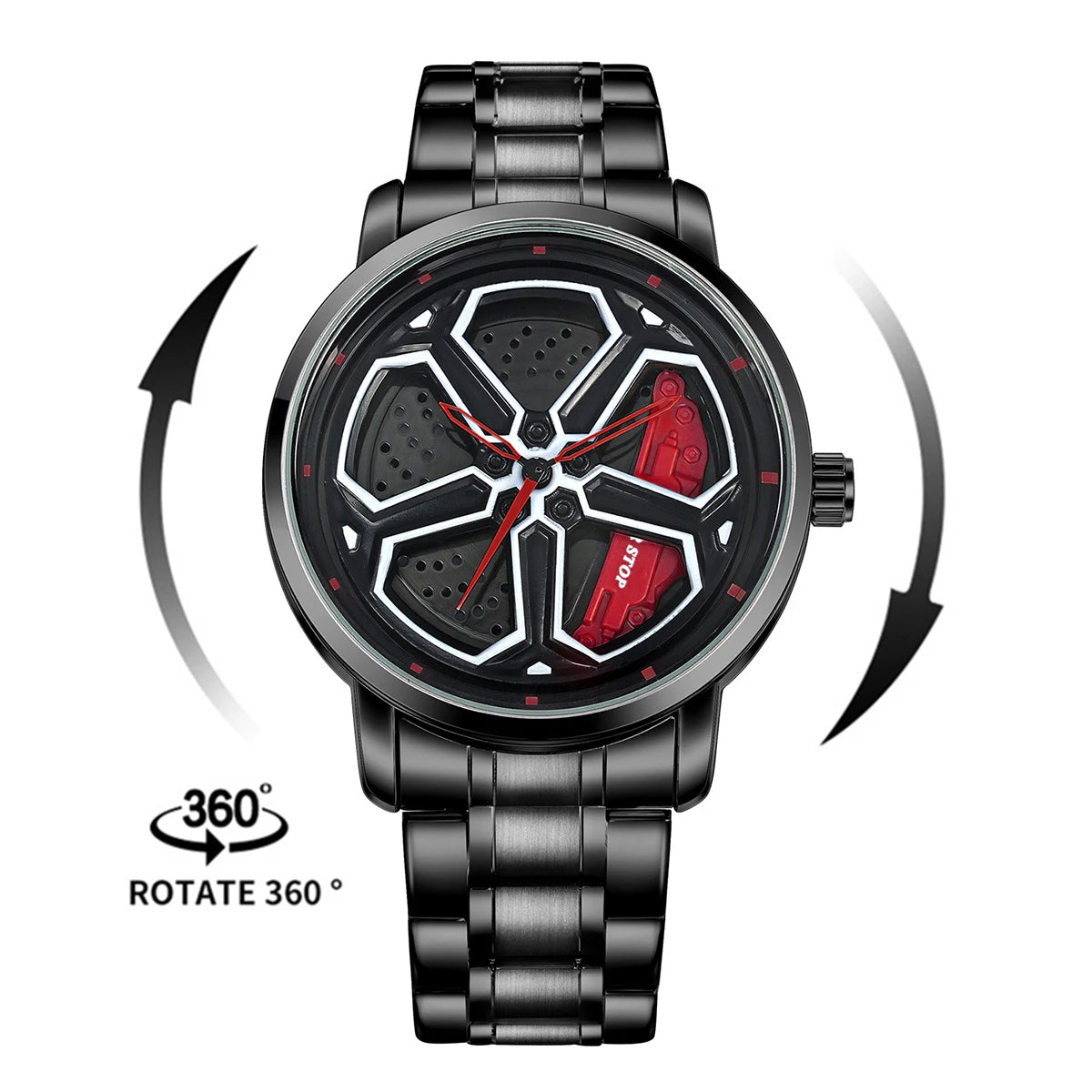 2025 NIBOSI Watches for Men Men Watch Quartz Watch Men Fashion Spinning Supar Car Wheel Watches for Men Relogio Masculino