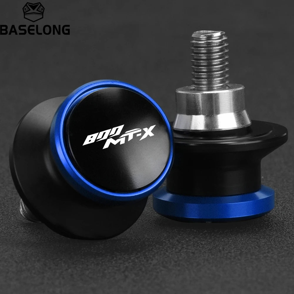For CF MOTO CFMOTO 800MT-X 800MTX 800 MT-X MTX 800 2024 2025 2026 M10 Motorcycles Aluminum Swingarm Spools Slider Stand Screws