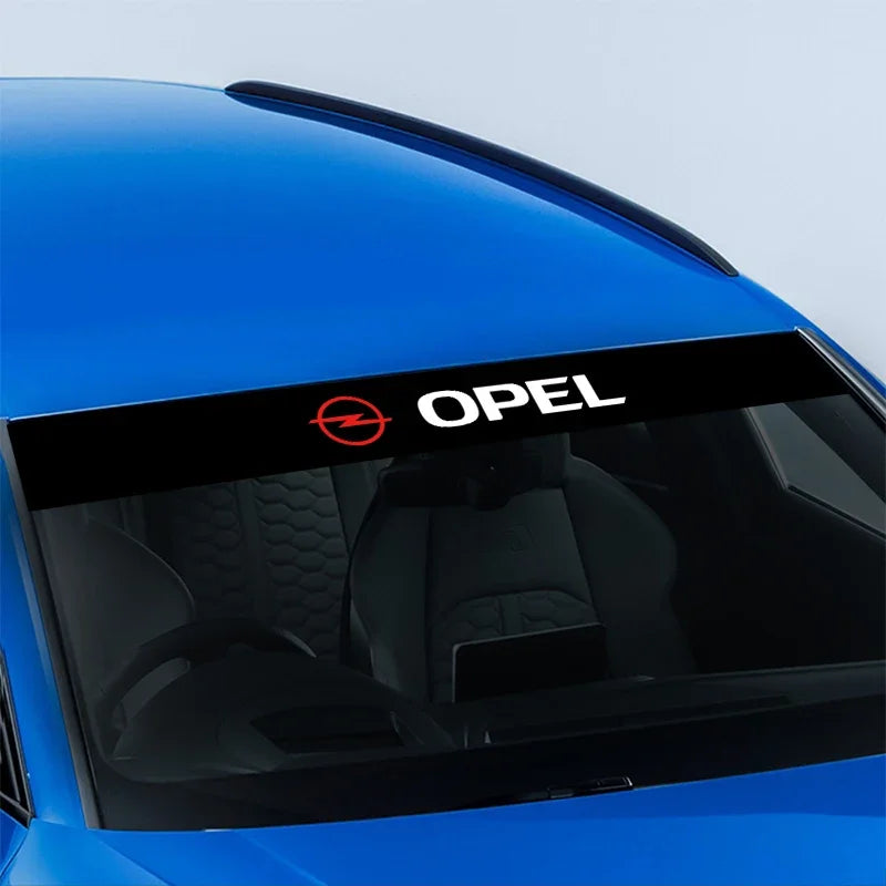 Car Front Rear Windshield Decoration Accessories Stickers For Opel Astra j Insignia Astra g Corsa Zafira b Mokka Vivaro Meriva