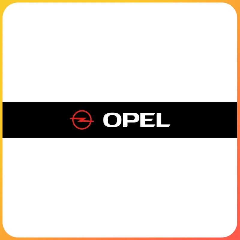 Car Front Rear Windshield Decoration Accessories Stickers For Opel Astra j Insignia Astra g Corsa Zafira b Mokka Vivaro Meriva