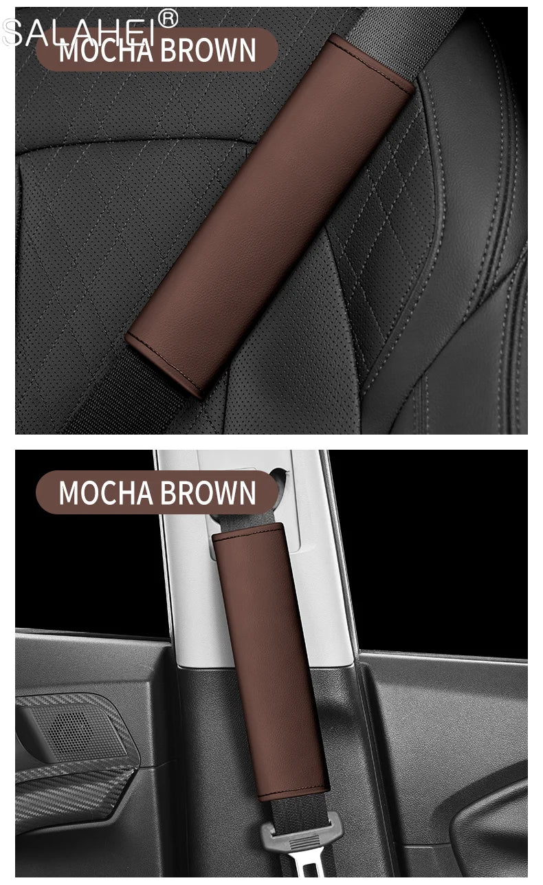 Car Interior Seat Belt Protective Cover For Opel Astra Insignia Corsa Zafira Meriva Mokka Vivaro Vectra Antara Accessories