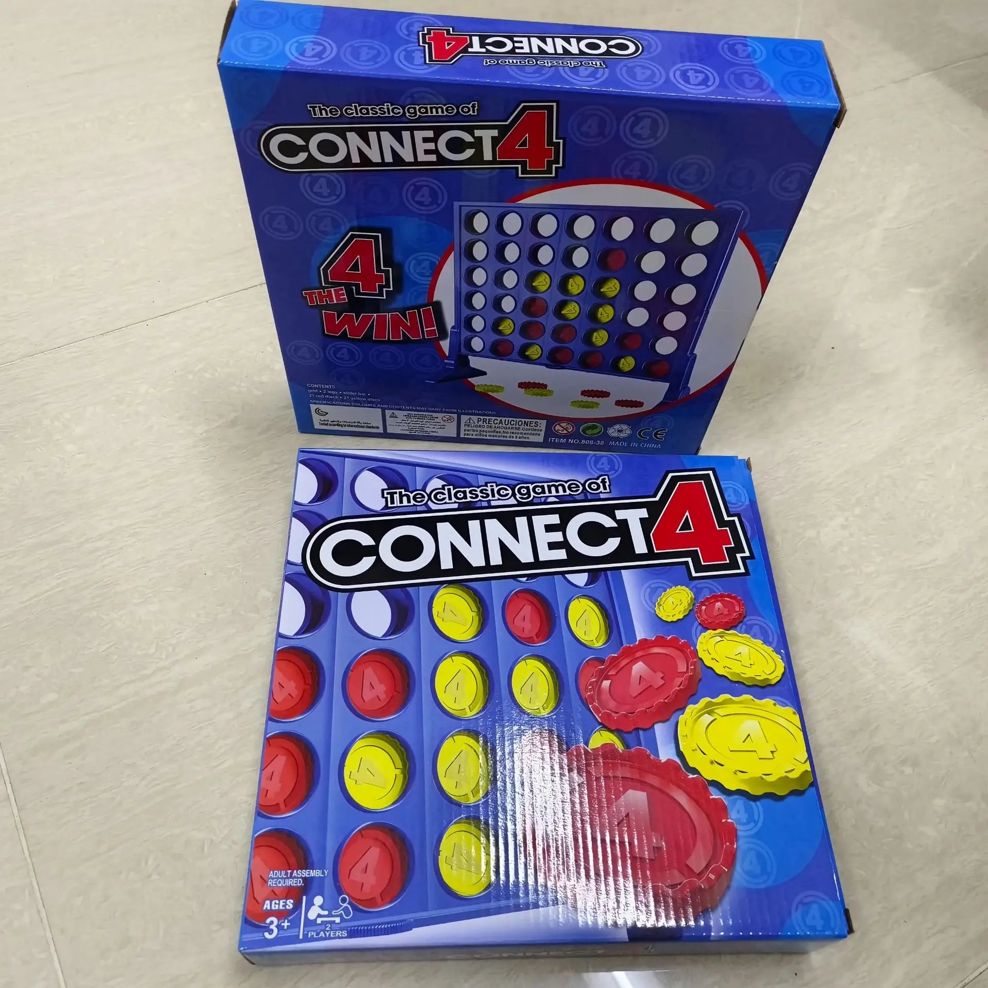 Tabletop game toys: Go (five-in-a-row), four-in-a-row, interactive board games for children