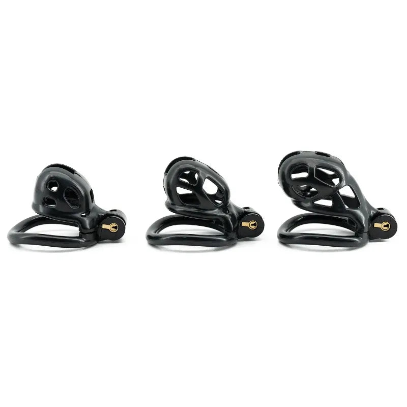 Jaula castidad Cobra 6 colores para hombres,cerradura pene con anillos pene 4 tamaños,Dispositivo Castidad CB para hombres Gay