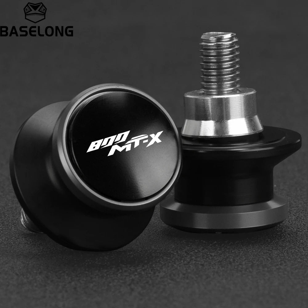 For CF MOTO CFMOTO 800MT-X 800MTX 800 MT-X MTX 800 2024 2025 2026 M10 Motorcycles Aluminum Swingarm Spools Slider Stand Screws