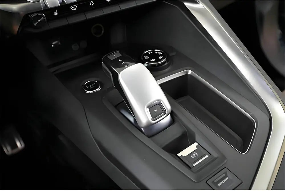 Car Shift Handle Decoration Cover Accessories For Peugeot 3008 5008 GT Citroen C5 Aircross 2017 2018 2019 2020 2021 2022 2023