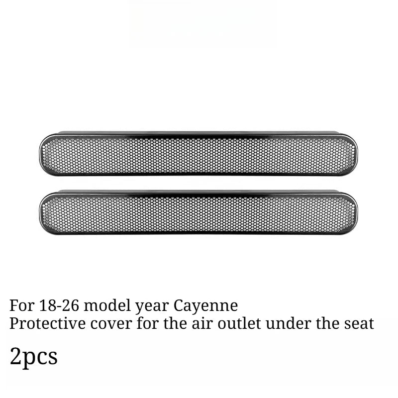 For Rear Seat AC Vent Protective Cover, Anti-Clog Mod Accessory for Porsche Cayenne/Macan