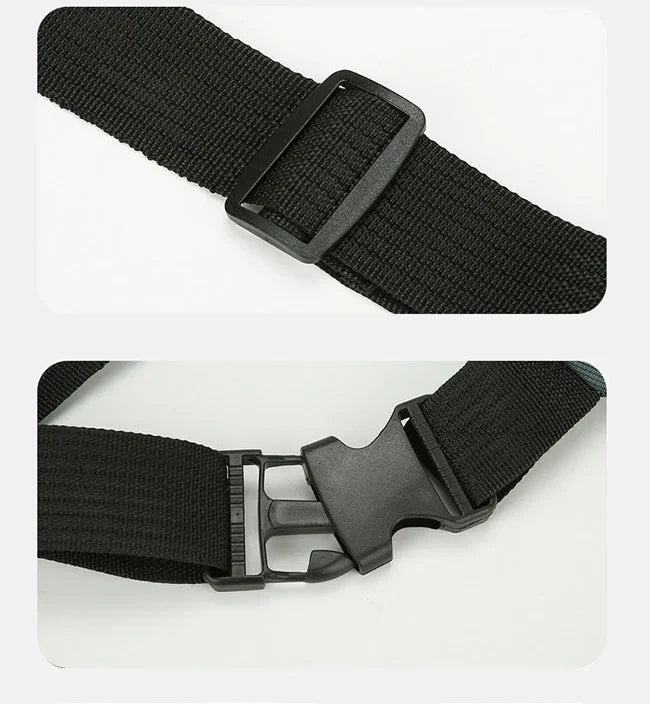 Oxford Waterproof Unisex Waist Bag - Large Capacity, Wear - Resistant Multifunctional Fanny Pack (Riñoneras Para Hombre)