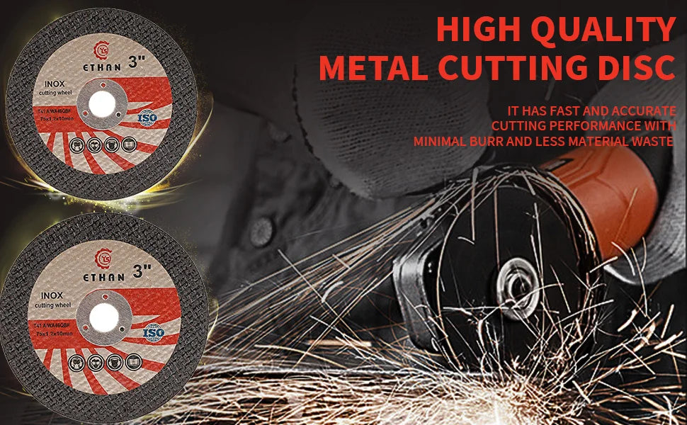 5/10pcs 3 Inch Resin Cut Off Wheel Mini Metal Cutting Disc 75mm Diamond Saw Blade for Angle Grinder Metal Wood Pvc Cutting