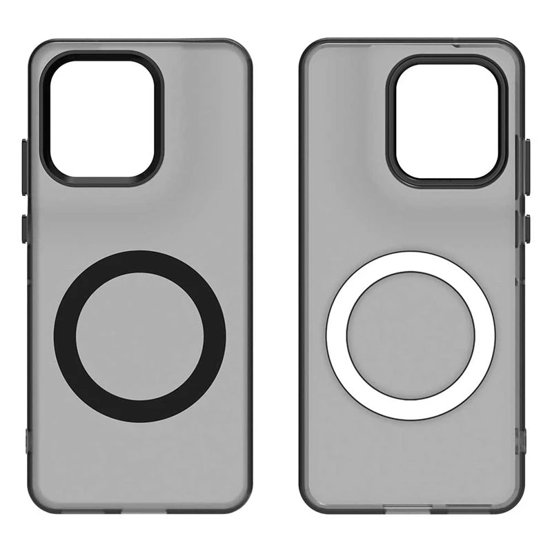 Transparent Case For Motorola Moto S50 Case For Moto S50 5G Magnetic Adsorption Wireless Charge Back Cover For Moto S50 Case