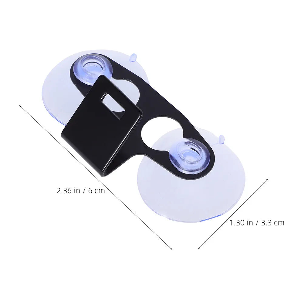 2 Pcs Car Windshield Suction Mount Radar Holder Automotive Bracket Accessories for