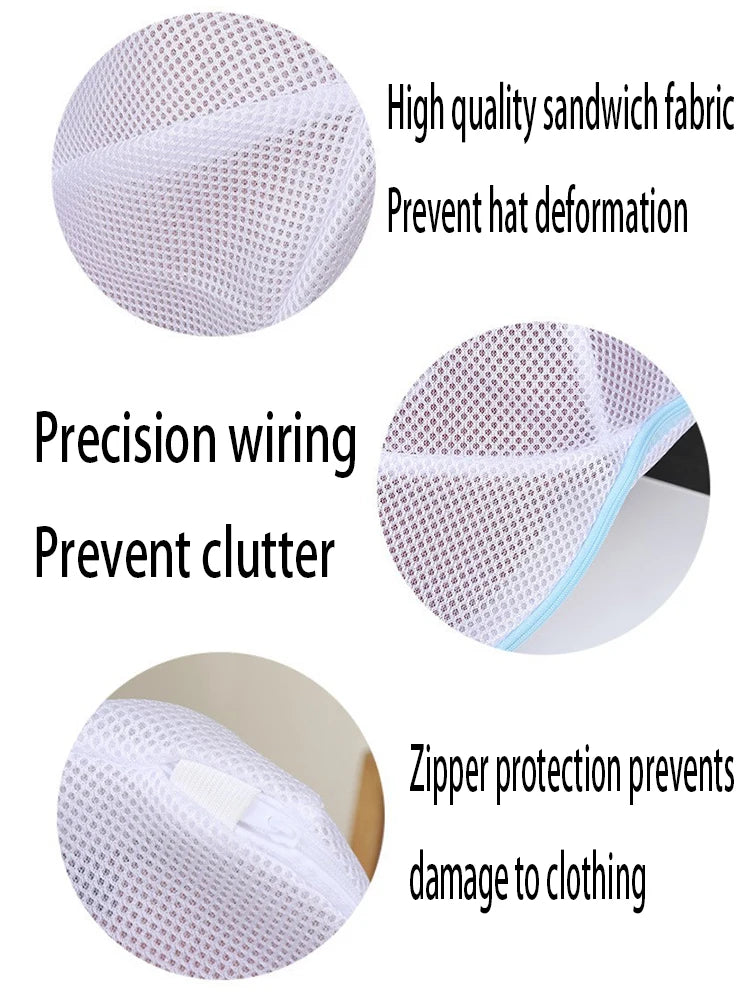 Hat washer, household products, laundry accessories, anti deformation hat protection frame, sturdy frame