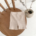 2024 Summer Baby Trousers Pants Ribbed Elastic Striped Pants Children's Casual Infant Clothing Kids Toddler Boys Girl Clothes