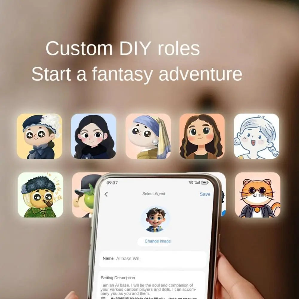 Intelligent Talking AI Robot Toy Interactive Talking Robot Smart Kids Toys AI Activities Language Learning Learning Machine Toys