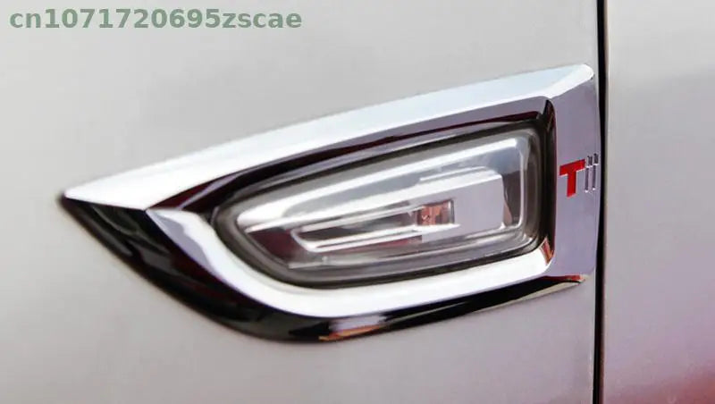 Car Accessories For Peugeot 508 2011-2012-2013-2014-2015 Chrome Tail Rear Light Lamp Cover Trim Per Set Car Stying Car-covers