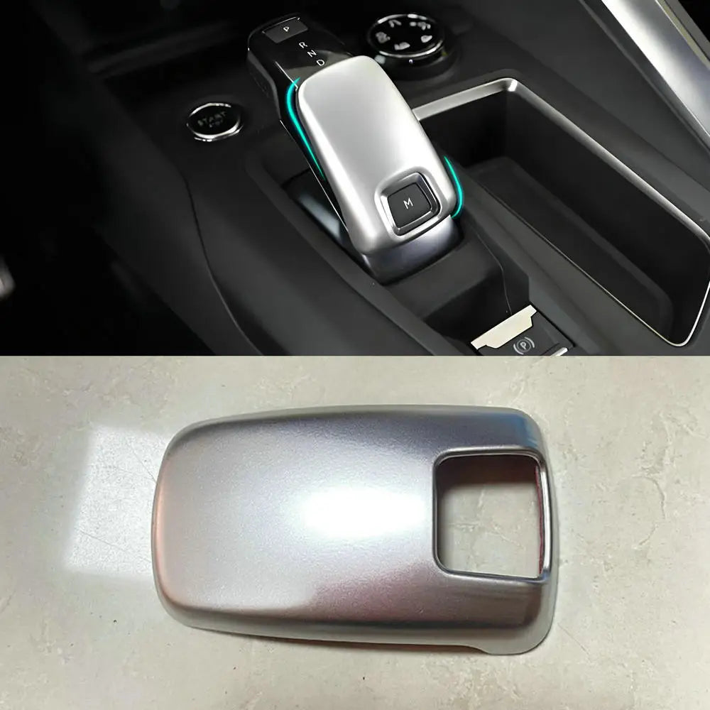 Car Shift Handle Decoration Cover Accessories For Peugeot 3008 5008 GT Citroen C5 Aircross 2017 2018 2019 2020 2021 2022 2023