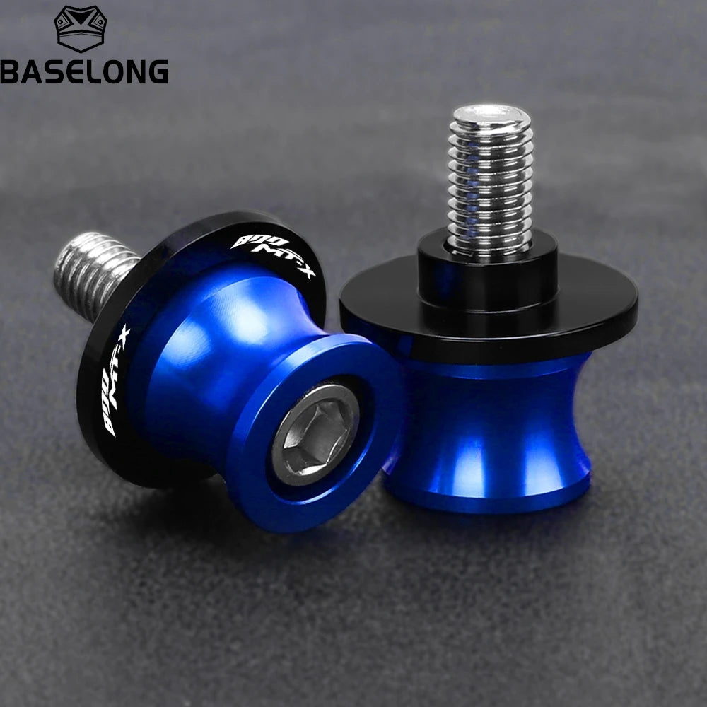 For CF MOTO CFMOTO 800MT-X 800MTX 800 MT-X MTX 800 2024 2025 2026 M10 Motorcycles Aluminum Swingarm Spools Slider Stand Screws
