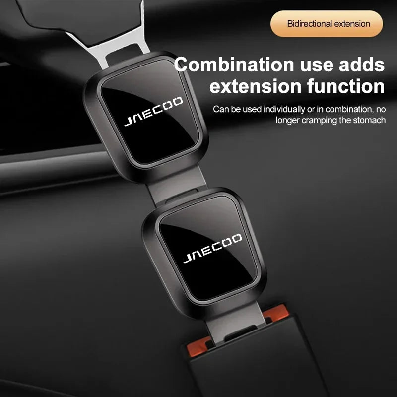 For Chery Jaecoo J7 J8 2023 2024 2025+ Car Interior Accessories Car Seat Belt Clip Extension Plug Car Safety Seat Lock Buckle
