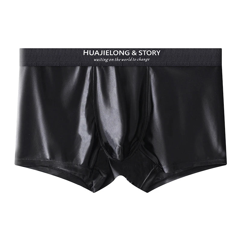 Choice boxers hombre Ice silk cueca satin ropa interior hombre Plus size calzoncillos hombres breathable sexy tоy man underwear