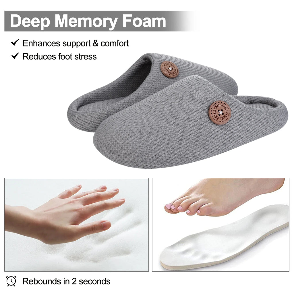 Classic Men Slippers Indoor Men Slippers Fashion Men House Slippers Outdoor Antiskid Soft Men Flat Slippers Winter Bedroom Shoes