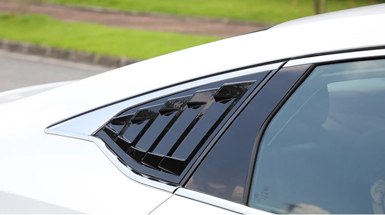 For Honda Accord 10th Gen Accessories 2018 2019 2020 2021 2022 Sport Style Air Vent Cover Rear Side Window Louvers