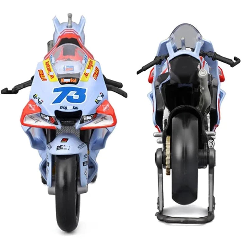 Maisto 1:18 Gresini Racing 2024 Moto Model GP Motorcycle Toy 93# Marc Marquez 73# Alex Motorbike Static Models