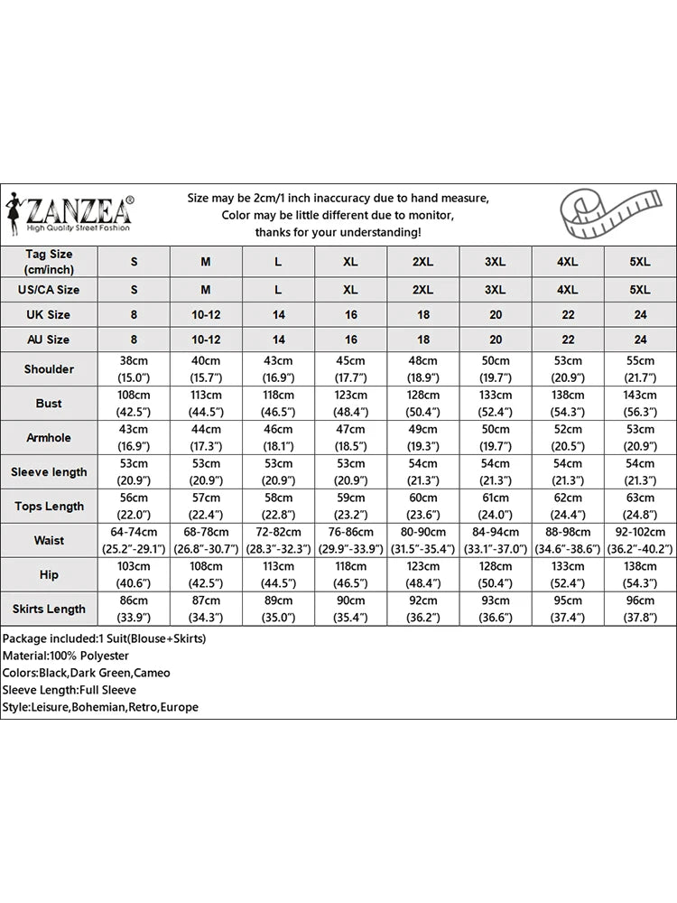 2026 ZANZEA 2PCS Autumn Winter Sweatshirts Dress Sets Women Long Sleeve Hoodies Tops Sundress OL Matching Sets Spring Outfits