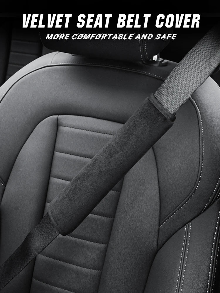 Auto Seat Belt Cover Car Shoulder Pad Seat Belt Car Accessories Accesorios Coche For Adults Youth Kids Interior Accessories