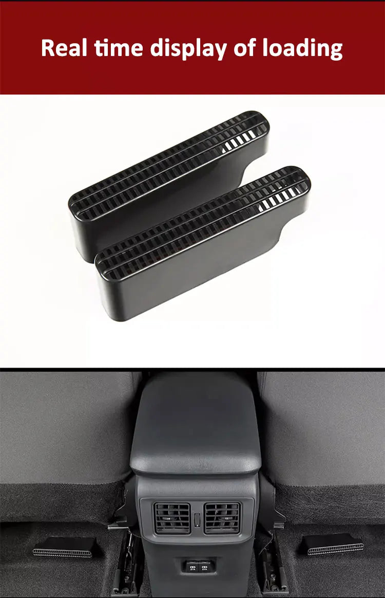 For Haval H9 Accessories 2015-2023 2016 2017 2018 2019 Car Air Vent Covers Protector Under Seats Duct Outlet Car Accessories ABS
