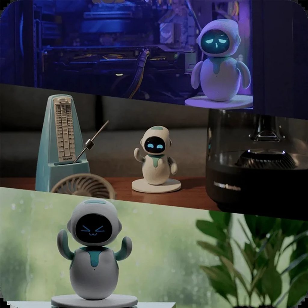 Electronic Toy Robot Smart AI Desktop Pet Emotional Intelligent Companion Touch Intractive Toys Adult Robots Fun Gifts