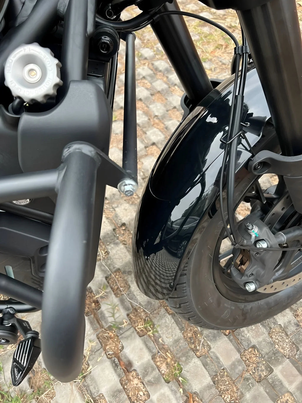 For CFMOTO CF MOTO 450 CLC 450 450CLC Motorcycle CLC450 Accessorie ABS Front Mudguard Fender Rear Extender Extension