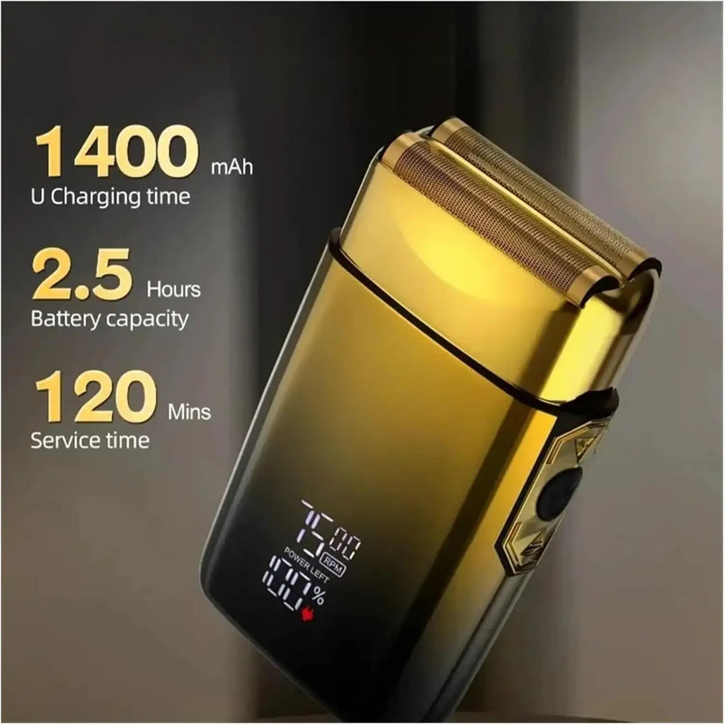 Kemei TX10 Electric Shaver Hair Rechargeable Facial & Beard Foil Razor For Men Bald Head Shaving For Men Machine Barber