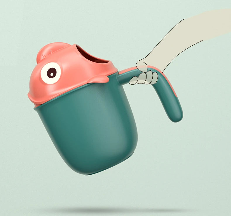 Baby Bath Shampoo Rinse Cup Bath Shower Washing Head Children Bathing Baby Shower Spoons Child Washing Bathroom Accessories