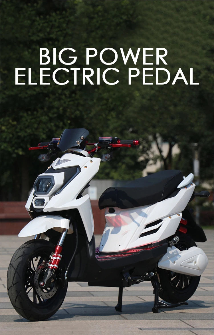 Customized Electric Motorcycle 3000W New Design Electric Streetbikes Scooter 60km/h Electric Supermoto Moped