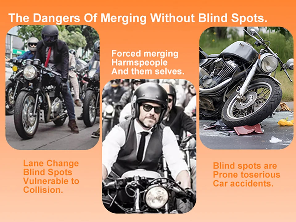 Motorcycle Safety Kit 24GHz BSD Radar Blind Spot Monitor & Lane Change Alarm IP67 Waterproof Moto Warning System accesorios moto