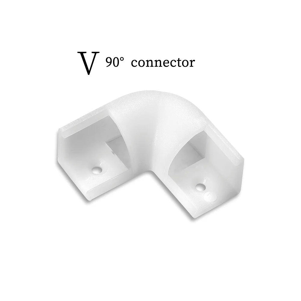1-30pcs/Lot perfil aluminio led Corner Aluminium Profile Channel Holder for LED Strip Light Bar Cabinet Lamp Kitchen Closet