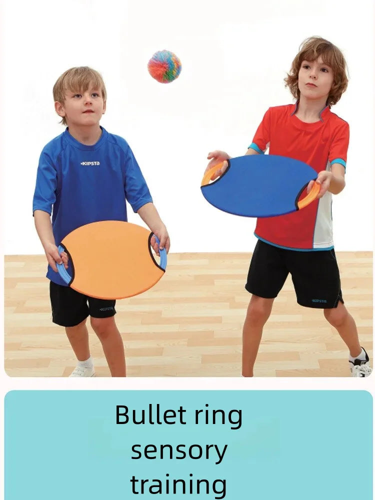 Interactive Outdoor Elastic Disc Sports Toys for Children And Adults - Fun Ball-Catching Cooperative Games Perfect for Parent-Ch