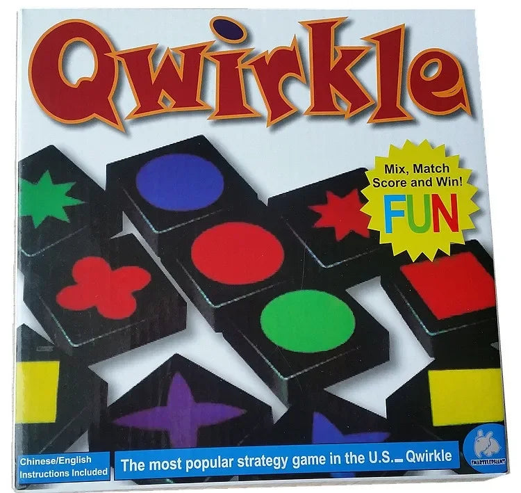 Hot Children's Educational Toys Qwirkle Wooden Chess Parent-child Interactive Games Kids Adult Hobbies Gifts Learning Toys Play