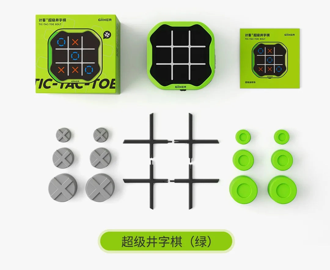 Giiker Tic Tac Toe 4 In 1 Electronic Puzzle Board Game Multiplayer Battle For Family Party Adults Leisure Entertainment