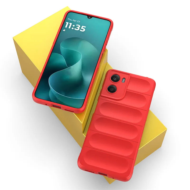 For Motorola Moto G06 Case Motorola Moto G06 Cover Shockproof Anti-fingerprint TPU Silicone Phone Cover For Motorola Moto G06